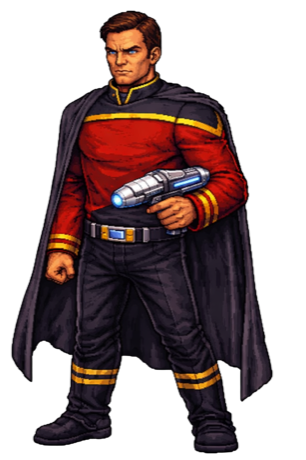 MuscleDaddies captain character